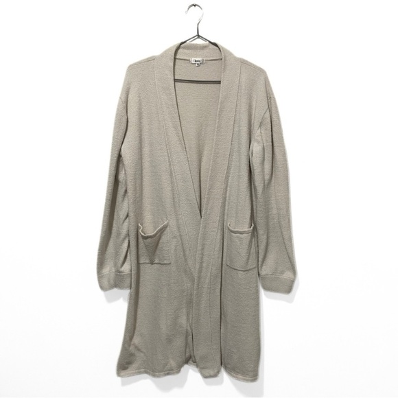 knix Sweaters - Knix Cream Teddy Thick Comfortable Lounge Soft Open Front Cardigan Size XL